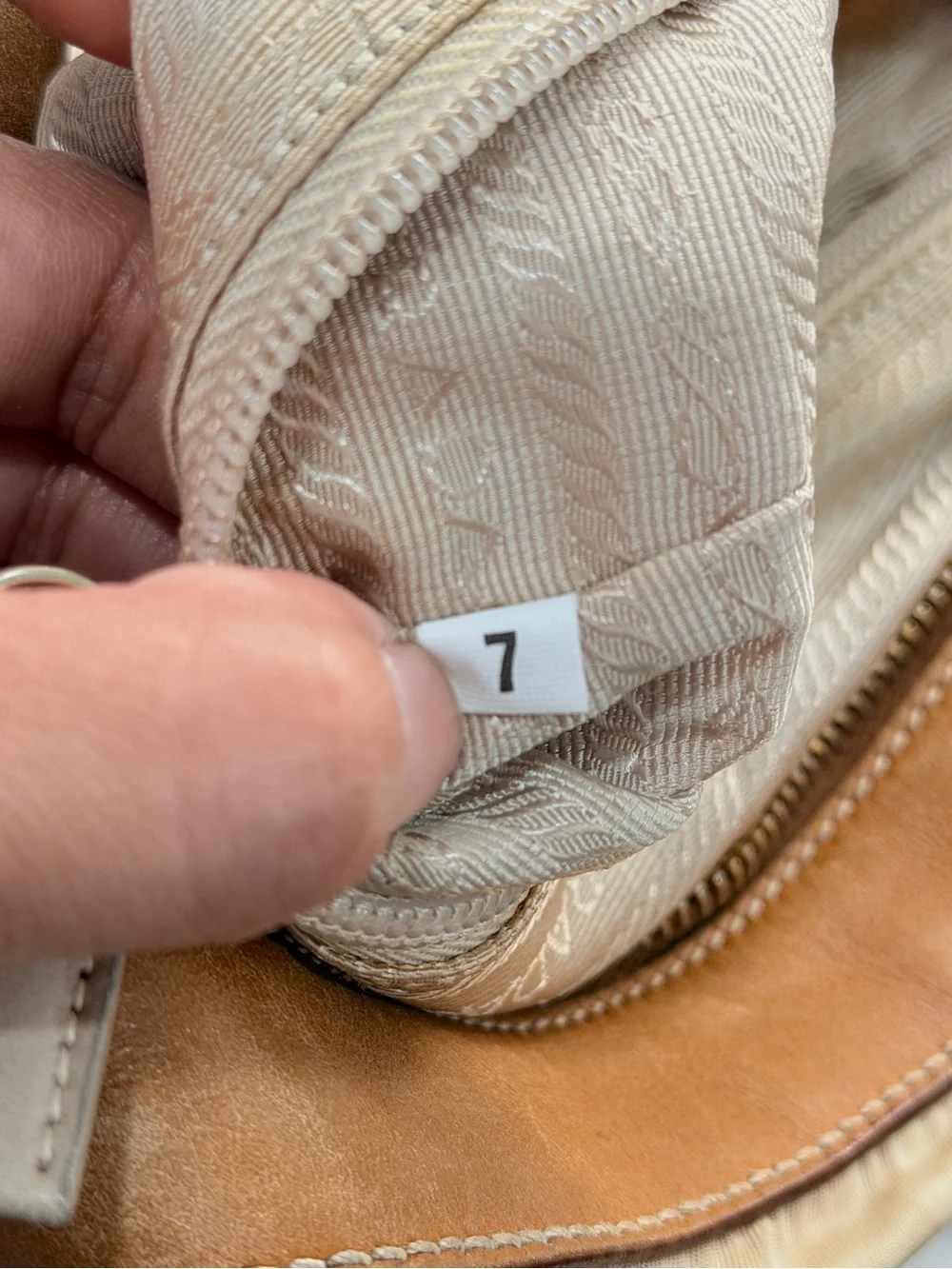 Prada vintage beige